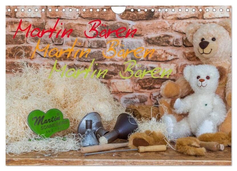 Martin Bären (Wandkalender 2026 DIN A4 quer), CALVENDO Monatskalender