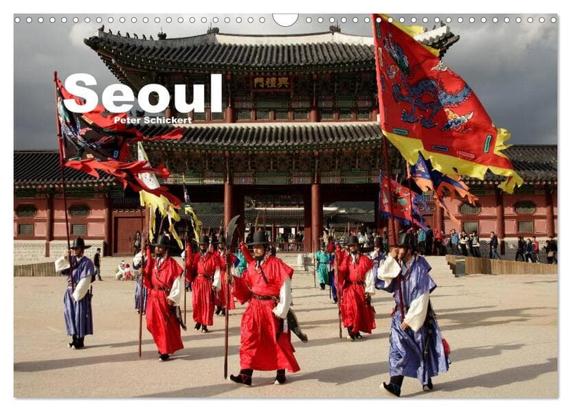 Seoul (Wandkalender 2026 DIN A3 quer), CALVENDO Monatskalender
