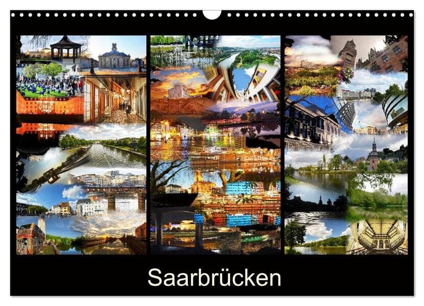 Saarbrücken (Wandkalender 2026 DIN A3 quer), CALVENDO Monatskalender