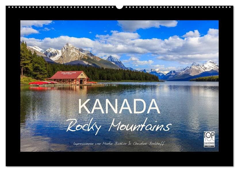 KANADA - Rocky Mountains (Wandkalender 2026 DIN A2 quer), CALVENDO Monatskalender