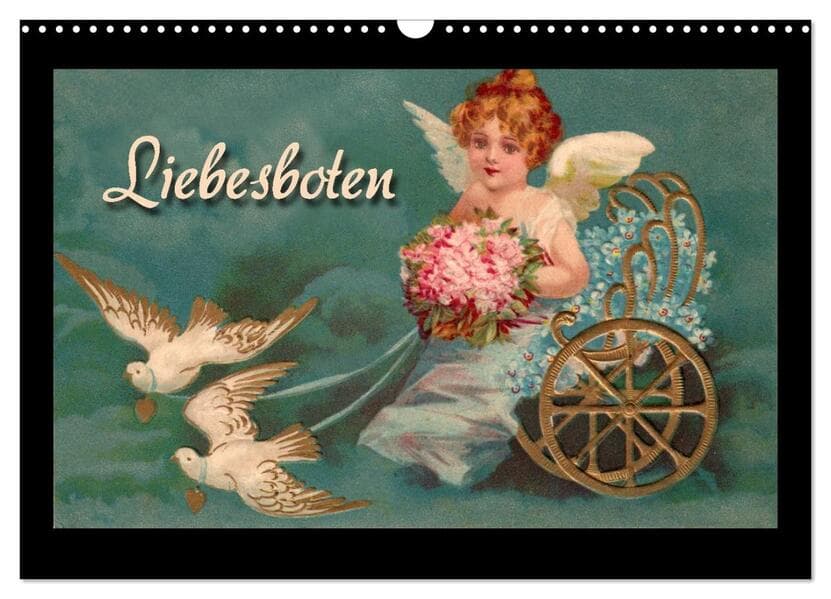 Liebesboten (Wandkalender 2026 DIN A3 quer), CALVENDO Monatskalender