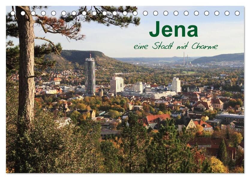Jena in Thüringen (Tischkalender 2026 DIN A5 quer), CALVENDO Monatskalender