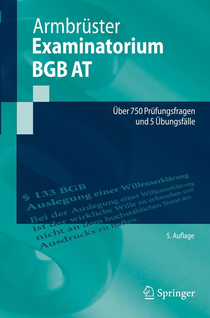 Examinatorium BGB AT