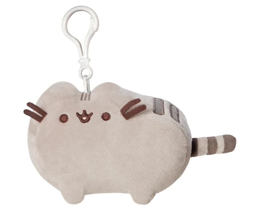 Aurora 61534 - Pusheen Classic Keyring, Schlüsselanhänger, Plüschtier, ca. 10 cm