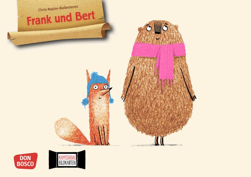 Frank und Bert. Kamishibai Bildkartenset