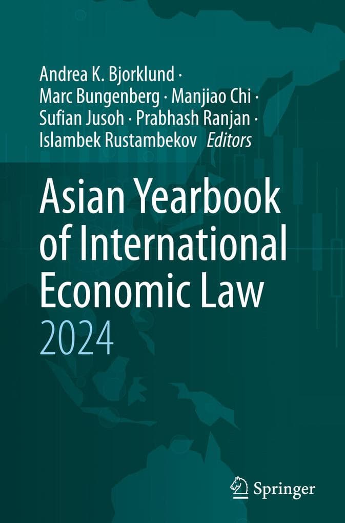 Asian Yearbook of International Economic Law 2024