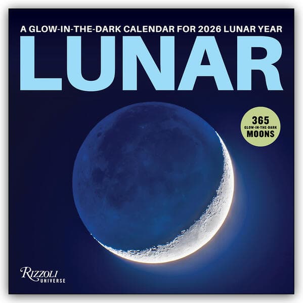 Lunar 2026 Wall Calendar