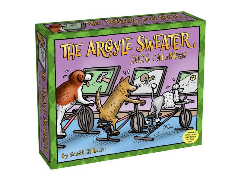The Argyle Sweater 2026 Day-To-Day Calendar
