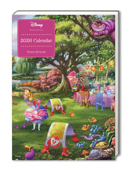 Disney Dreams Collection by Thomas Kinkade Studios 2026 Engagement Calendar
