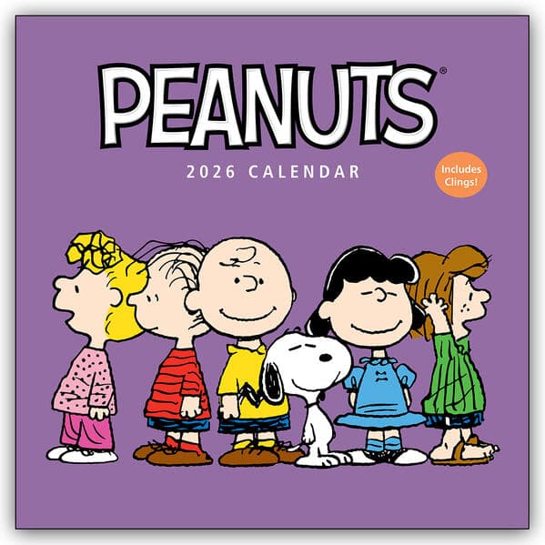 Peanuts(r) 2026 Wall Calendar