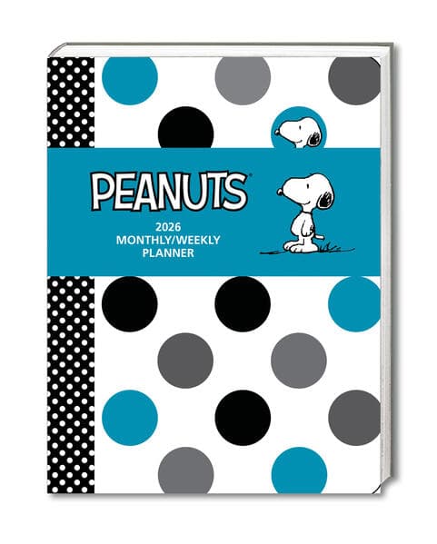 Peanuts(r) 12-Month 2026 Monthly/Weekly Planner Calendar
