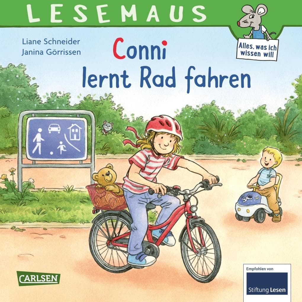 LESEMAUS: Conni lernt Rad fahren