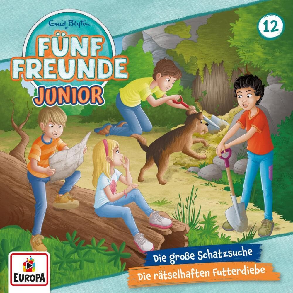 Fünf Freunde Junior 12: Die große Schatzsuche / Die rätselhaften Futterdiebe