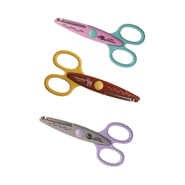 Fiskars Kinder Dekorscheren Zootiere 3er Set