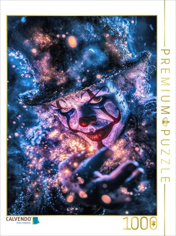 CALVENDO Puzzle Seine Schminke war Blut, seine Lache war echt | 1000 Teile Lege-Größe 64x48cm Foto-Puzzle für glückliche Stunden