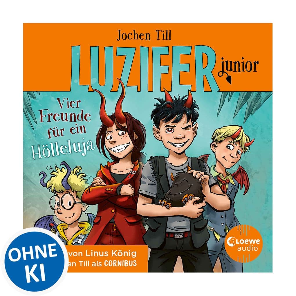 Luzifer junior (Band 17) - Vier Freunde für ein Hölleluja