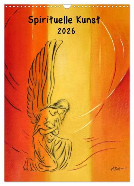 Außergewöhnliche spirituelle Kunst 2026 (Wandkalender 2026 DIN A3 hoch), CALVENDO Monatskalender