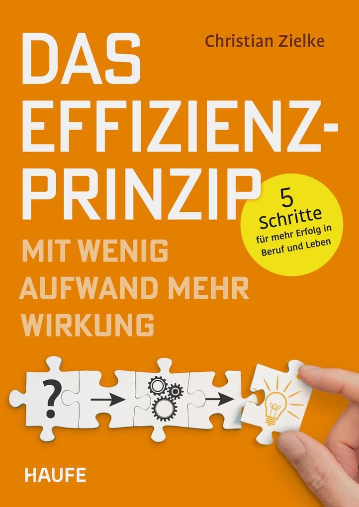 Das Effizienz-Prinzip - Mit wenig Aufwand mehr Wirkung