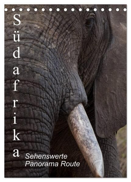 Südafrika - Sehenswerte Panorama Route (Tischkalender 2026 DIN A5 hoch), CALVENDO Monatskalender