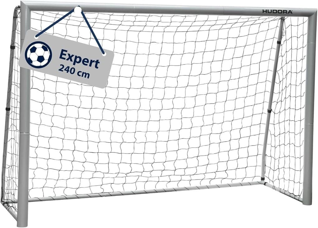 HUDORA 76934 - Fußballtor Expert 240, Maße: 240x160x85cm