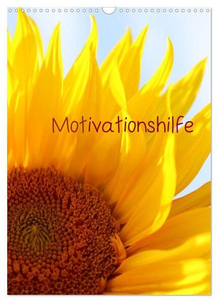 Motivationshilfe (Wandkalender 2026 DIN A3 hoch), CALVENDO Monatskalender