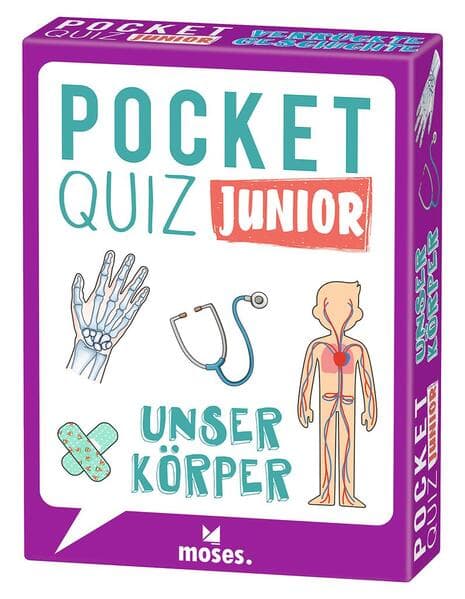 Pocket Quiz junior Unser Körper