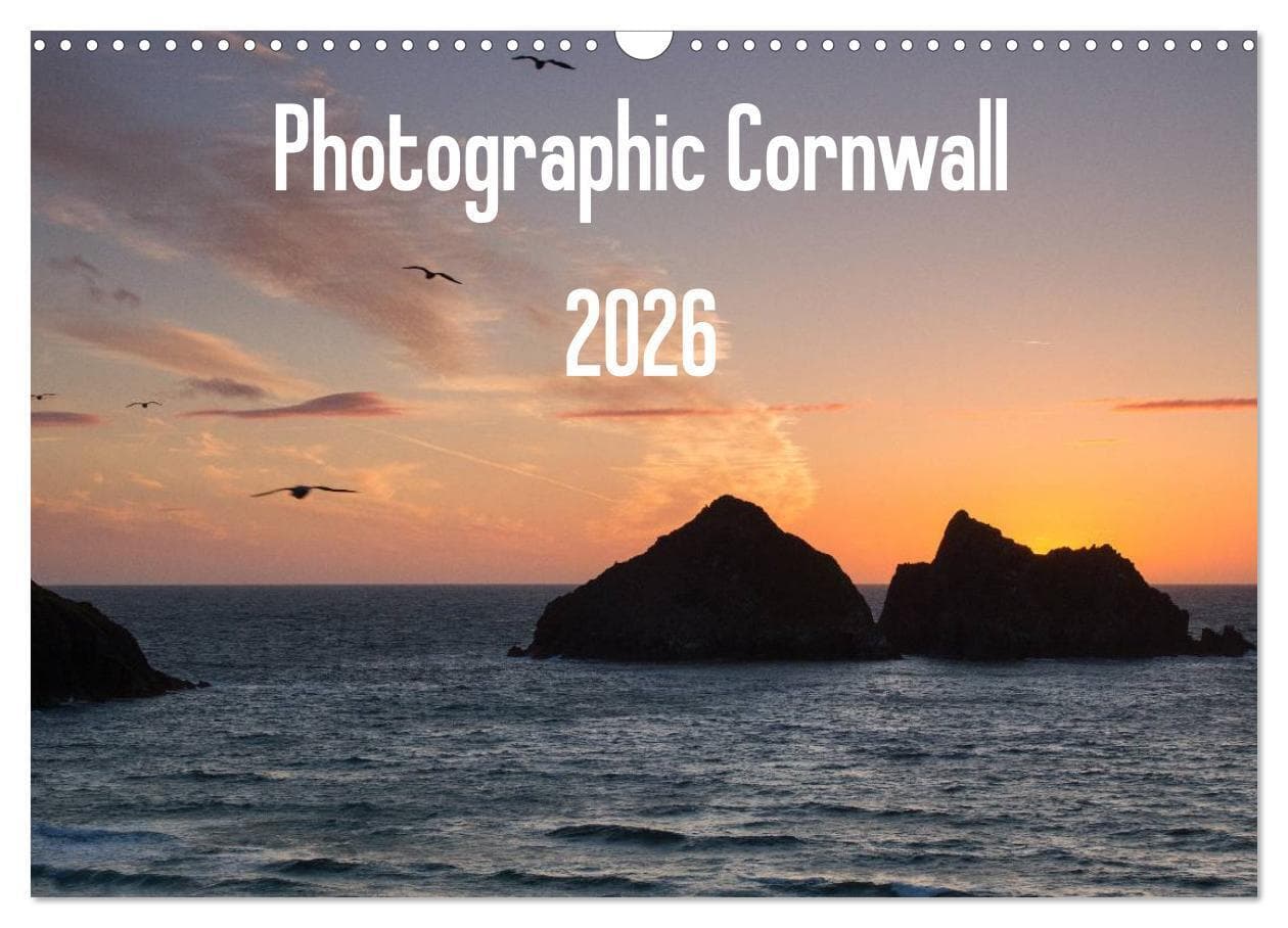 Photographic Cornwall 2026 (Wall Calendar 2026 DIN A3 landscape), CALVENDO 12 Month Wall Calendar