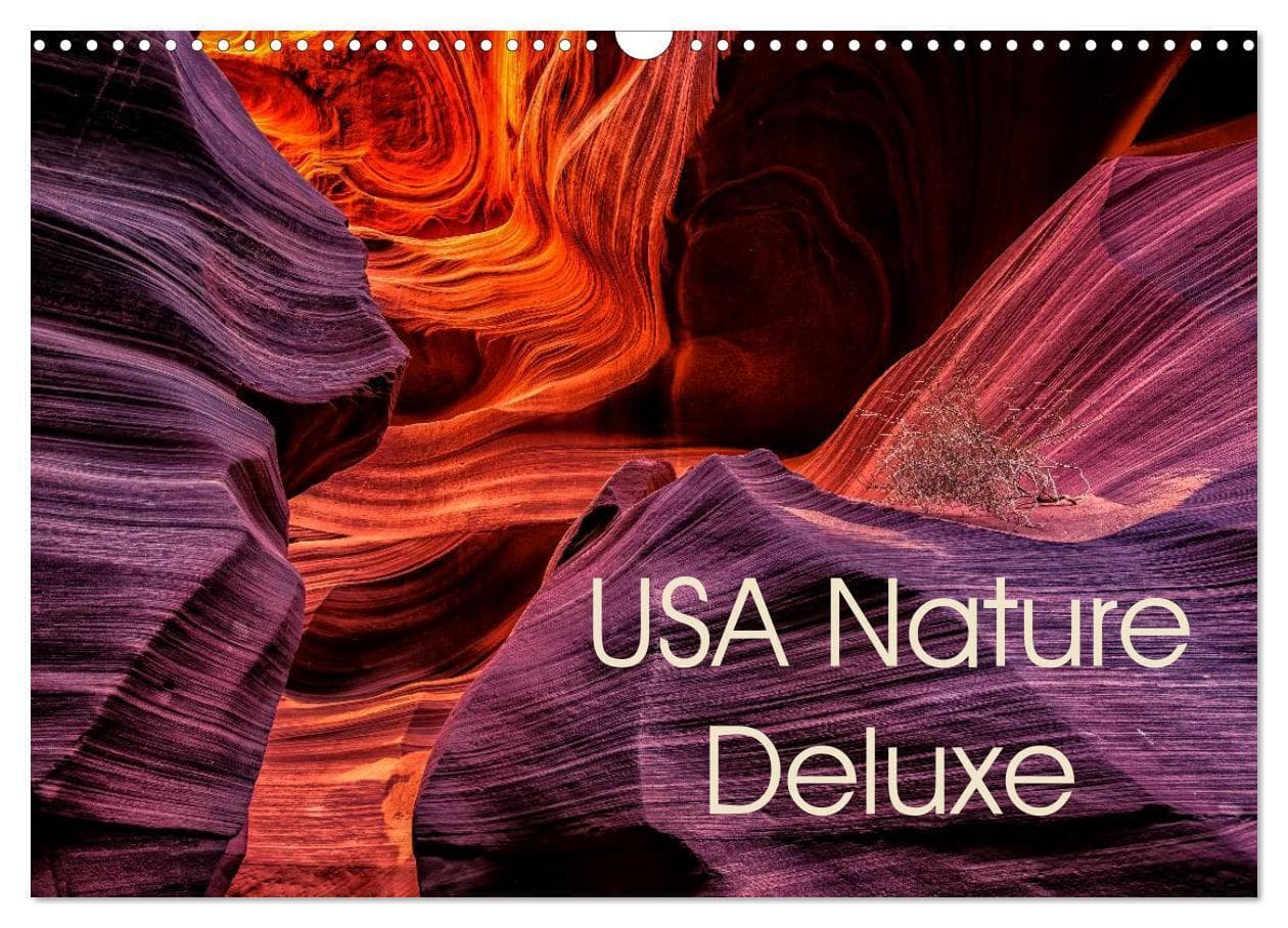 USA Nature Deluxe (Wall Calendar 2026 DIN A3 landscape), CALVENDO 12 Month Wall Calendar
