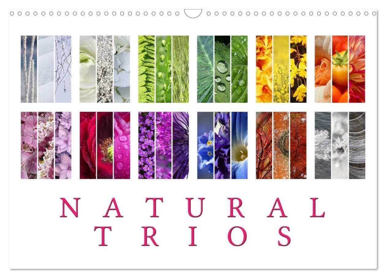 Natural Trios (Wall Calendar 2026 DIN A3 landscape), CALVENDO 12 Month Wall Calendar