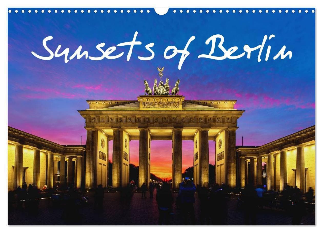 Sunsets of Berlin (Wall Calendar 2026 DIN A3 landscape), CALVENDO 12 Month Wall Calendar