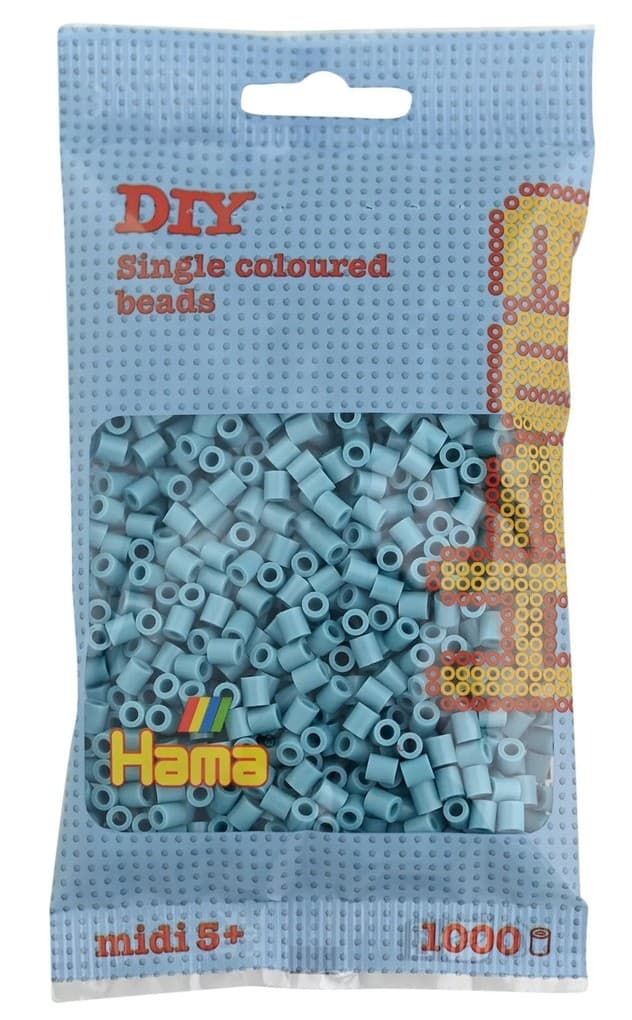 Hama - Perlenbeutel 1000 Stück türkis