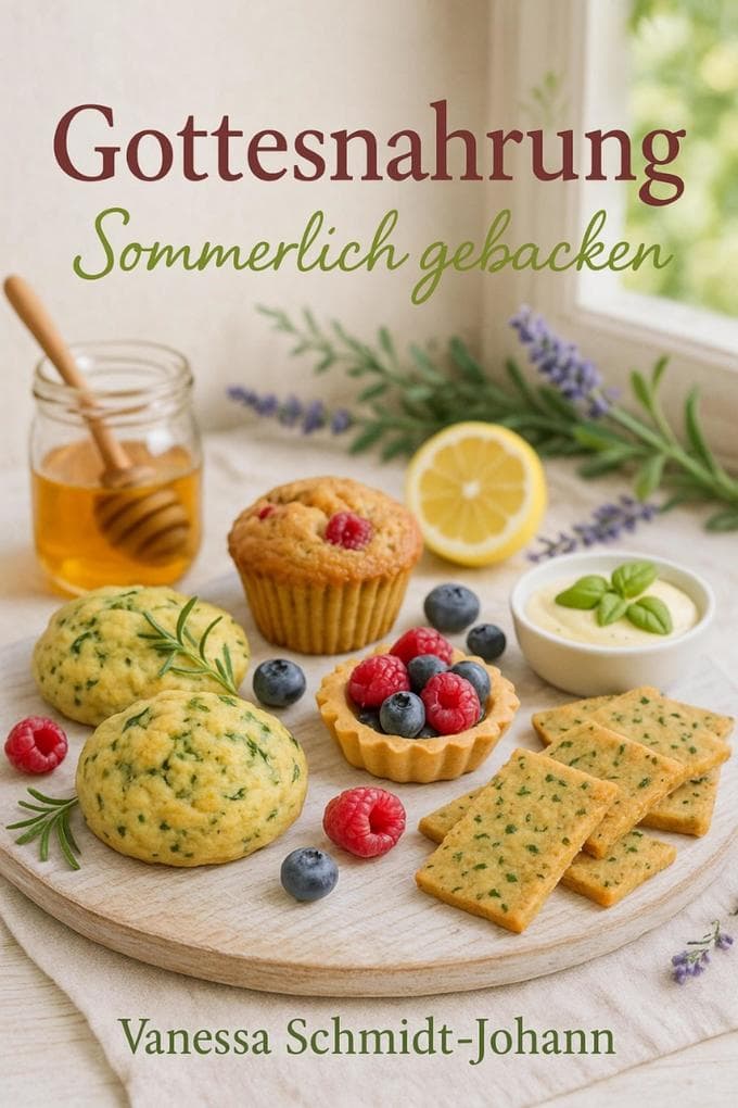 Gottesnahrung - Sommerlich gebacken: Natürliches Backvergnügen für heiße Tage