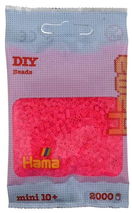 Hama - Mini-Perlen, 2000 Stück fuchsia