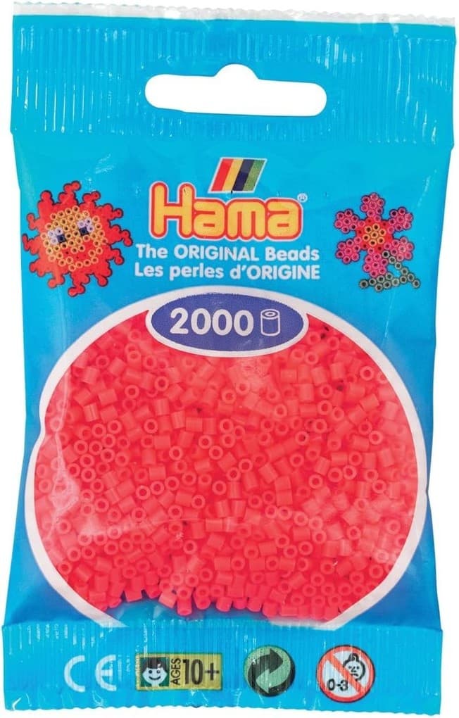Hama - Mini-Perlen, 2000 Stück cherry