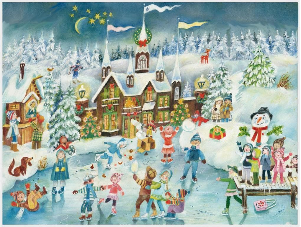 Adventskalender "Eislauffreuden am Schloß"