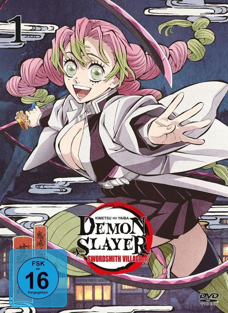 Demon Slayer: Kimetsu no Yaiba - Swordsmith Village Arc - Vol.1 - [DVD]