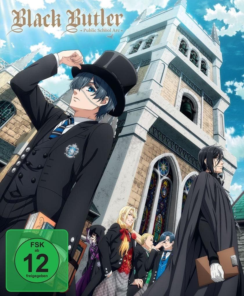 Black Butler: Public School Arc - Staffel 4 - Vol.1 - [DVD] mit Sammelschuber