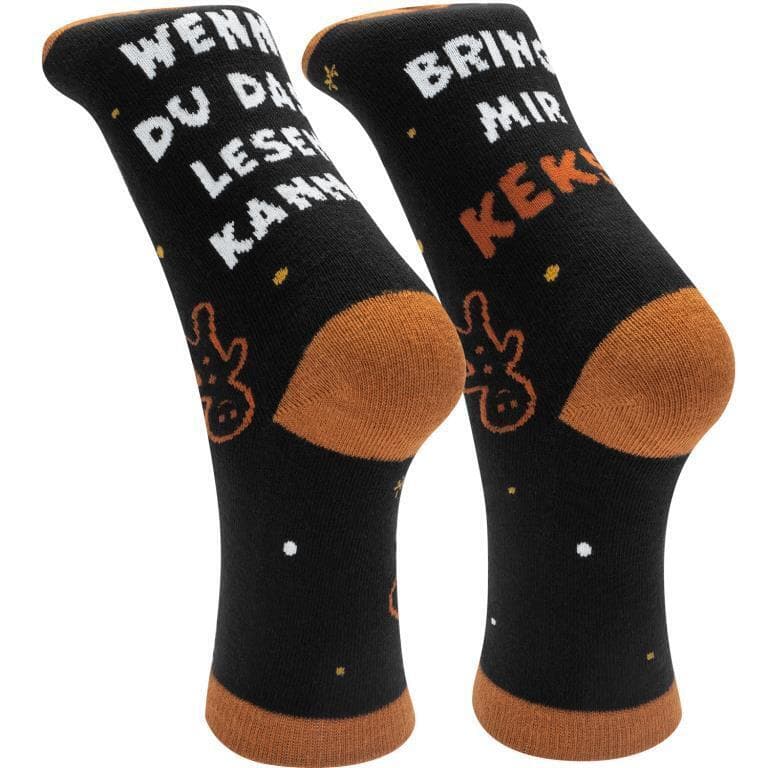 Zaubersocken Männer Kekse