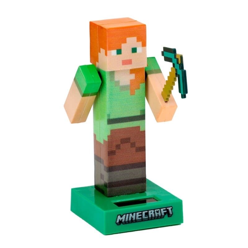 Minecraft Alex Solar Pal Wackelfigur