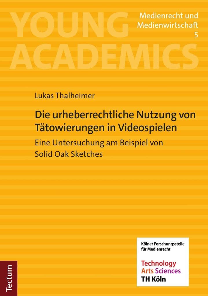 Die urheberrechtliche Nutzung von Tätowierungen in Videospielen