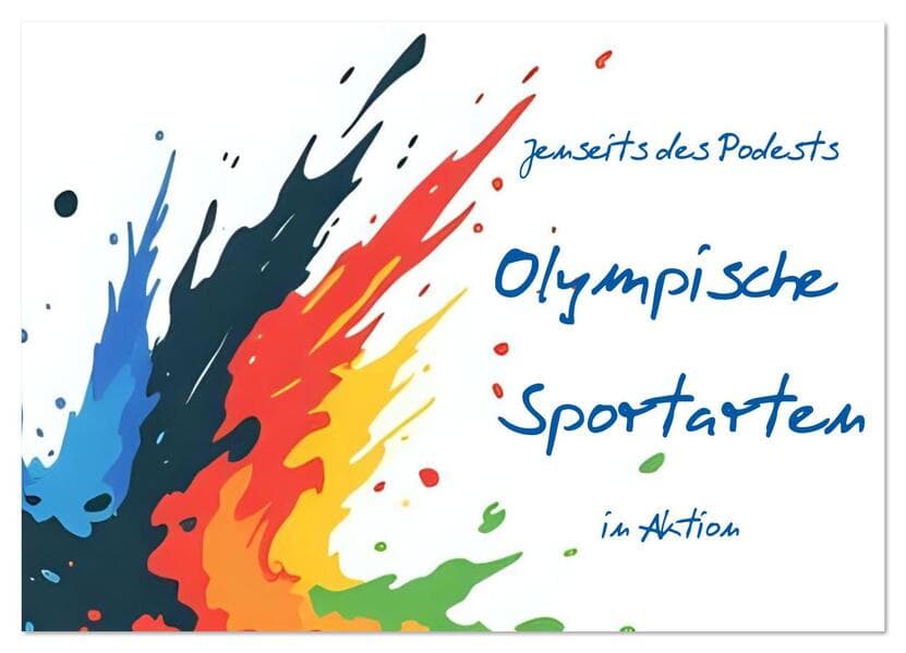Jenseits des Podests - Olympische Sportarten in Aktion (Wandkalender 2026 DIN A2 quer), CALVENDO Monatskalender