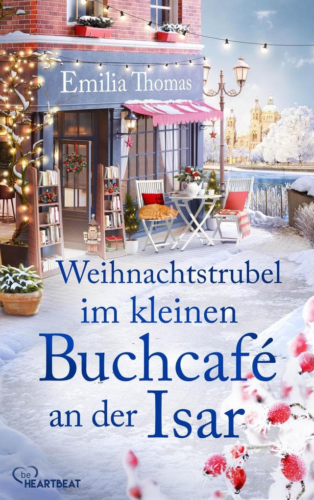 Weihnachtstrubel im kleinen Buchcafé an der Isar