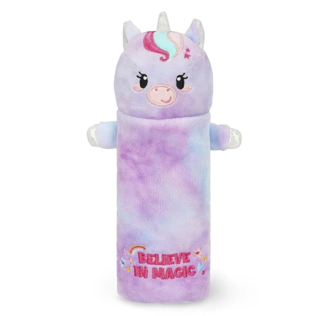 Flauschiges Federmäppchen Unicorn Believe in Magic - Super Soft!