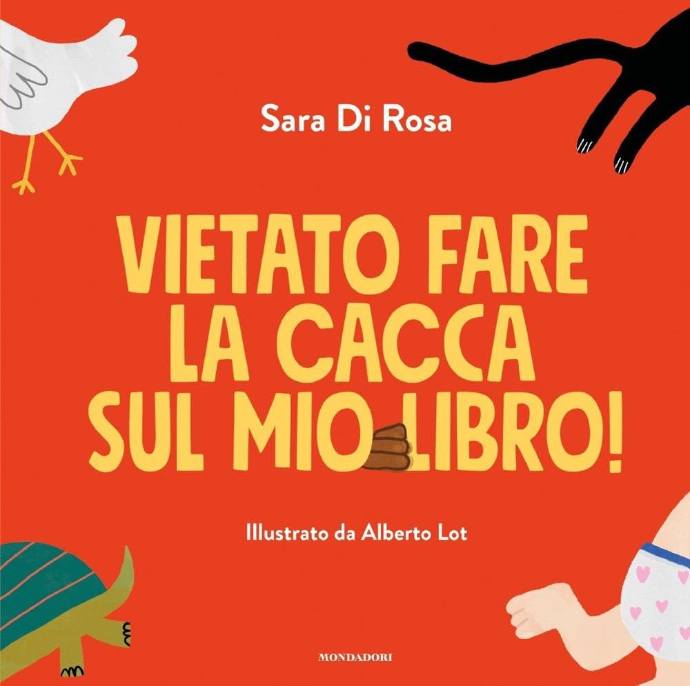 Vietato fare la cacca sul mio libro!
