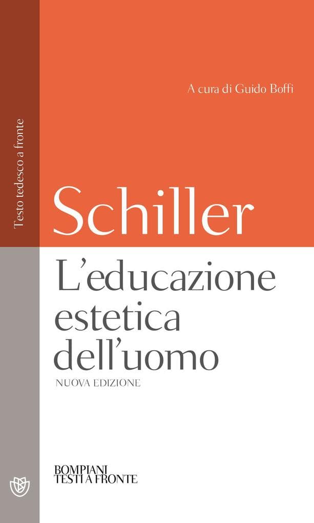 L' educazione estetica dell'uomo. Testo tedesco a fronte