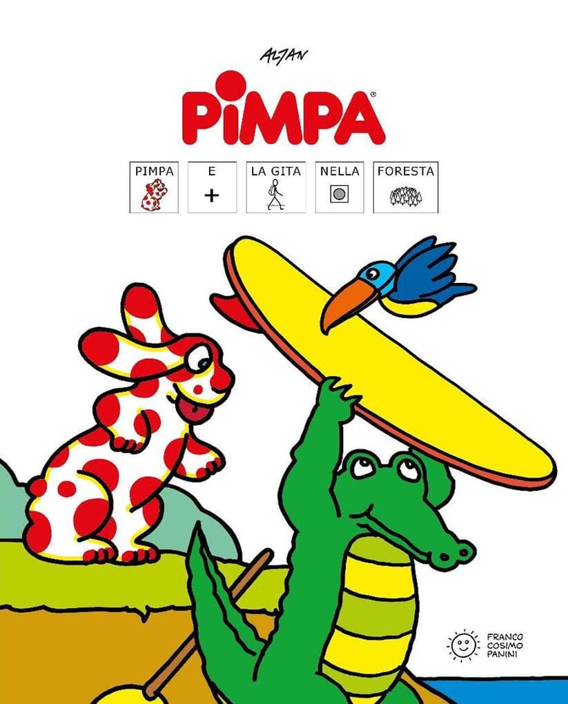Pimpa e la gita nella foresta. Libri con i simboli CAA