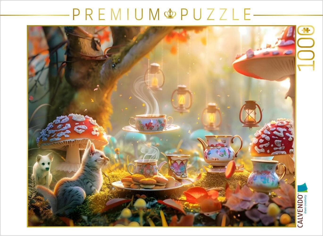 CALVENDO Puzzle Ein Motiv aus dem Kalender "Bücher, Liebe und ein kleiner Hund" | 1000 Teile Lege-Größe 64x48cm Foto-Puzzle für glückliche Stunden