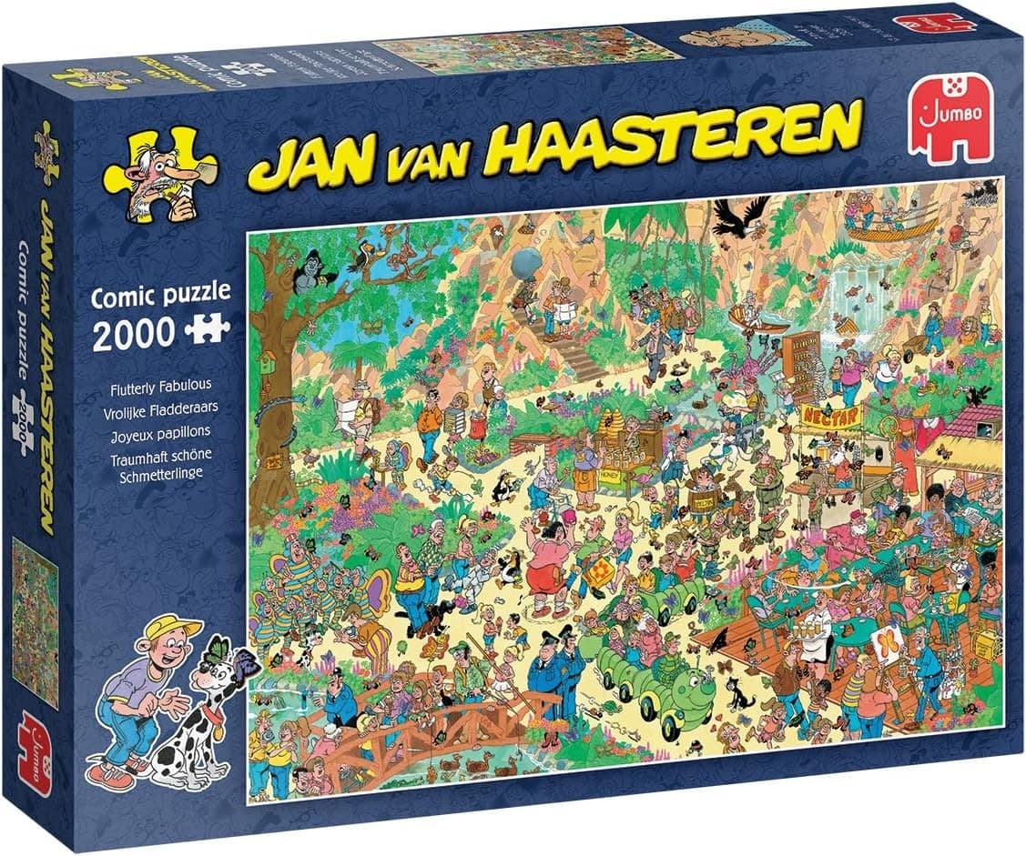 Jan van Haasteren - Flutterly Fabulous - Puzzle 2000 Teile