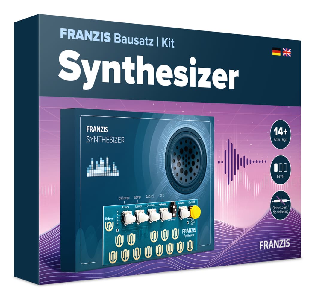 FRANZIS 67196 - Synthesizer. Setzen Sie Ihre musikalischen Ideen im Handumdrehen um - ganz ohne Lötkolben und technisches Vorwissen!