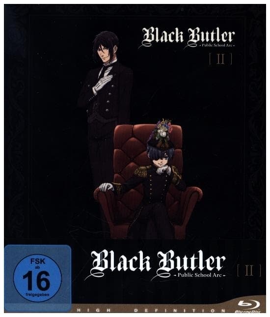 Black Butler: Public School Arc - Staffel 4 - Vol.2 - [Blu-ray]